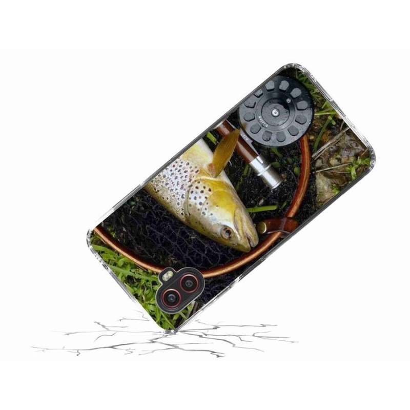 Gelový obal mmCase na mobil Samsung Galaxy Xcover 6 Pro - pstruh 2