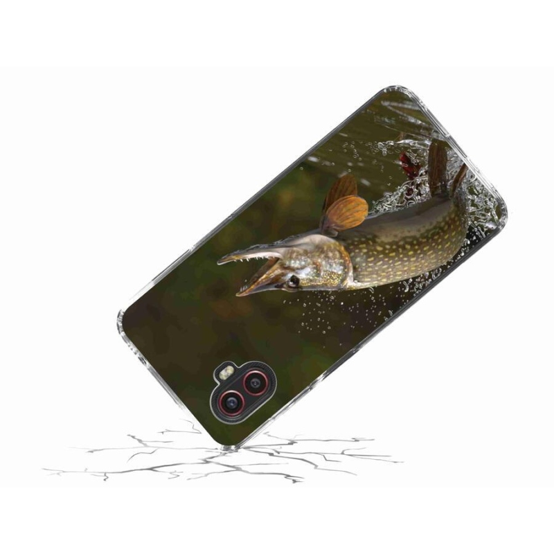 Gelový obal mmCase na mobil Samsung Galaxy Xcover 6 Pro - štika