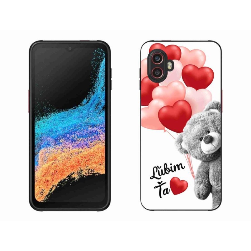 Gelový obal mmCase na mobil Samsung Galaxy Xcover 6 Pro - ľúbim ťa sk