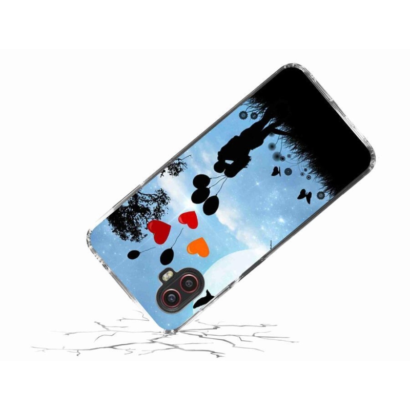 Gelový obal mmCase na mobil Samsung Galaxy Xcover 6 Pro - zamilovaný pár