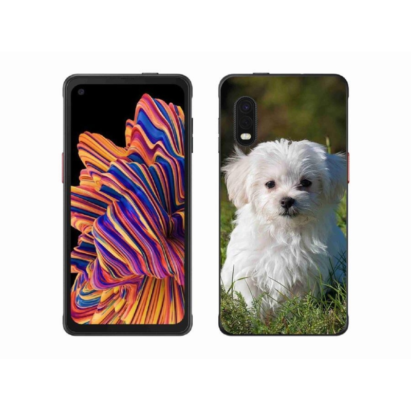 Gelový obal mmCase na mobil Samsung Galaxy Xcover Pro - bišonek