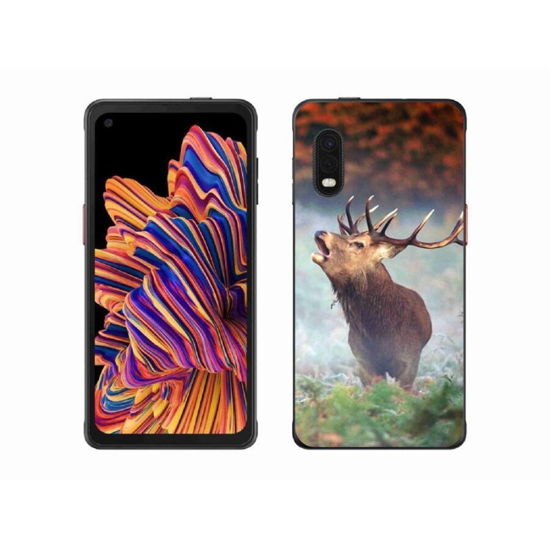 Gelový obal mmCase na mobil Samsung Galaxy Xcover Pro - jelen 2