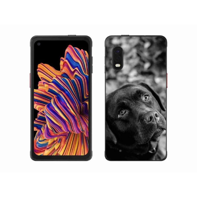 Gelový obal mmCase na mobil Samsung Galaxy Xcover Pro - labrador