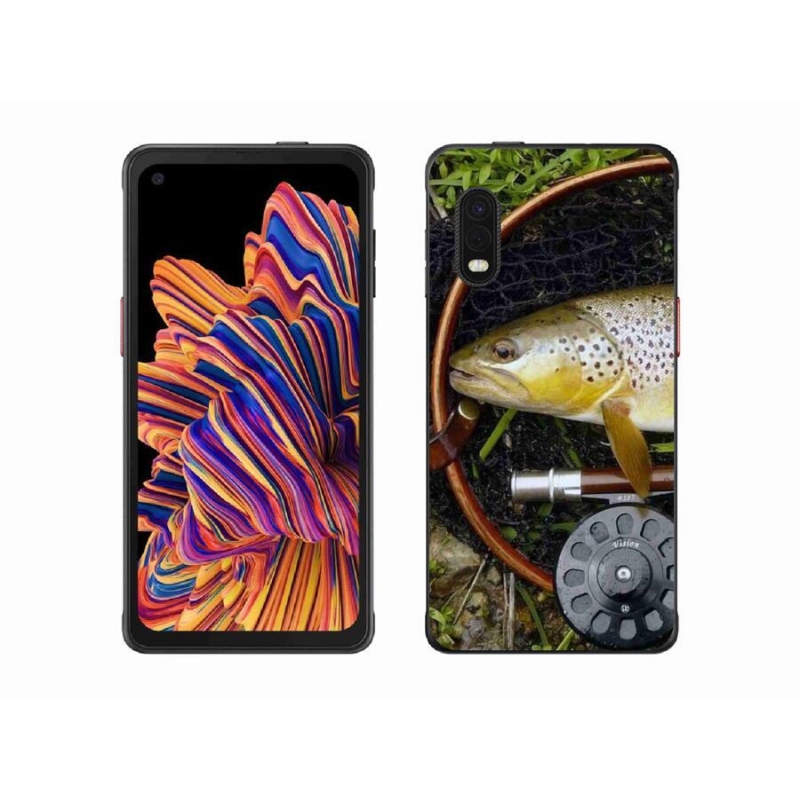 Gelový obal mmCase na mobil Samsung Galaxy Xcover Pro - pstruh 2