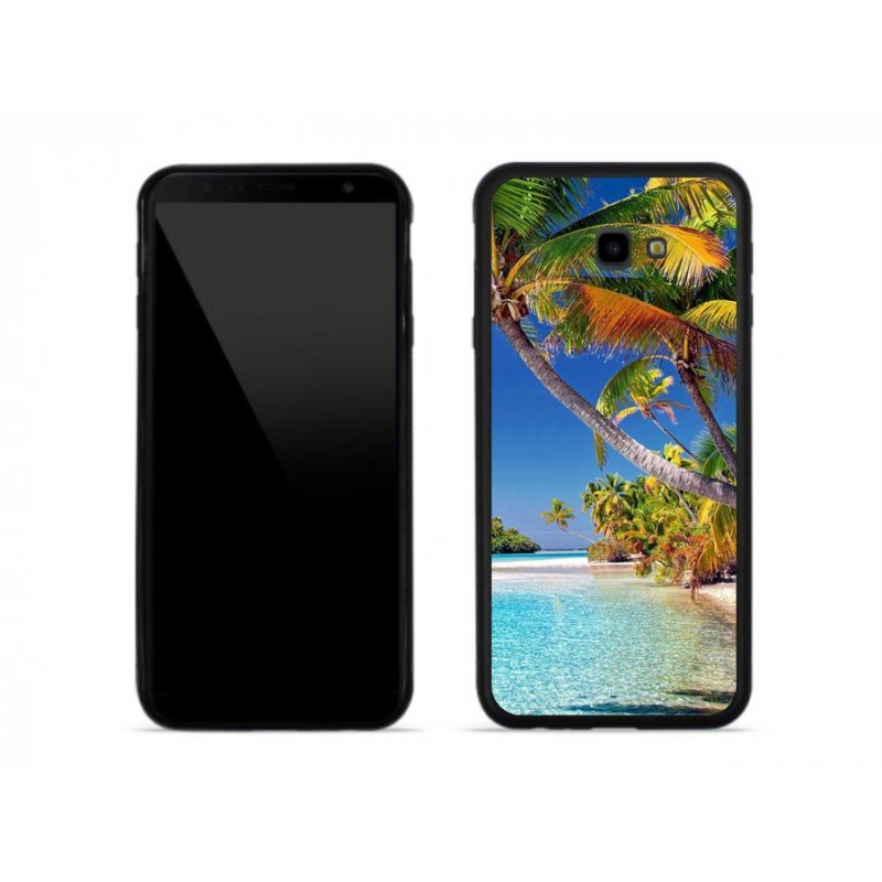 Gelový obal mmCase na mobil Samsung J4 Plus - mořská pláž