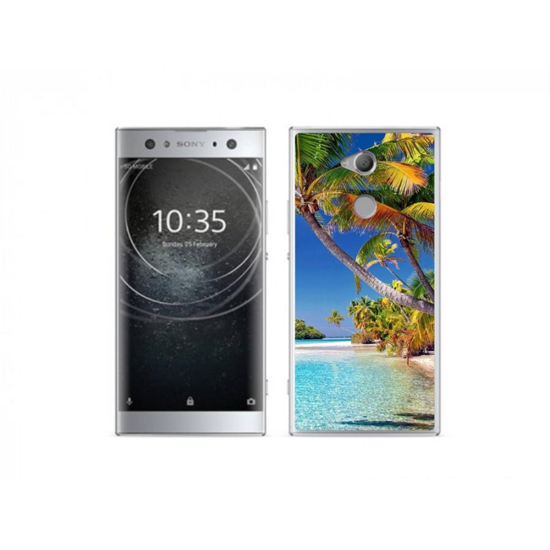 Gelový obal mmCase na mobil Sony Xperia XA2 Ultra - mořská pláž