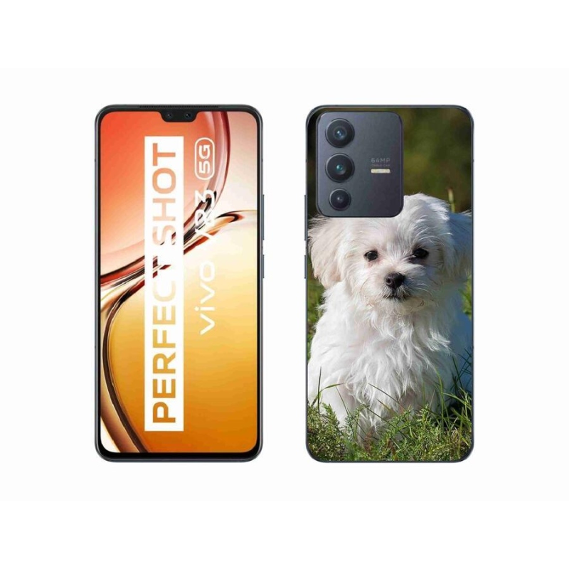 Gelový obal mmCase na mobil Vivo V23 5G - bišonek