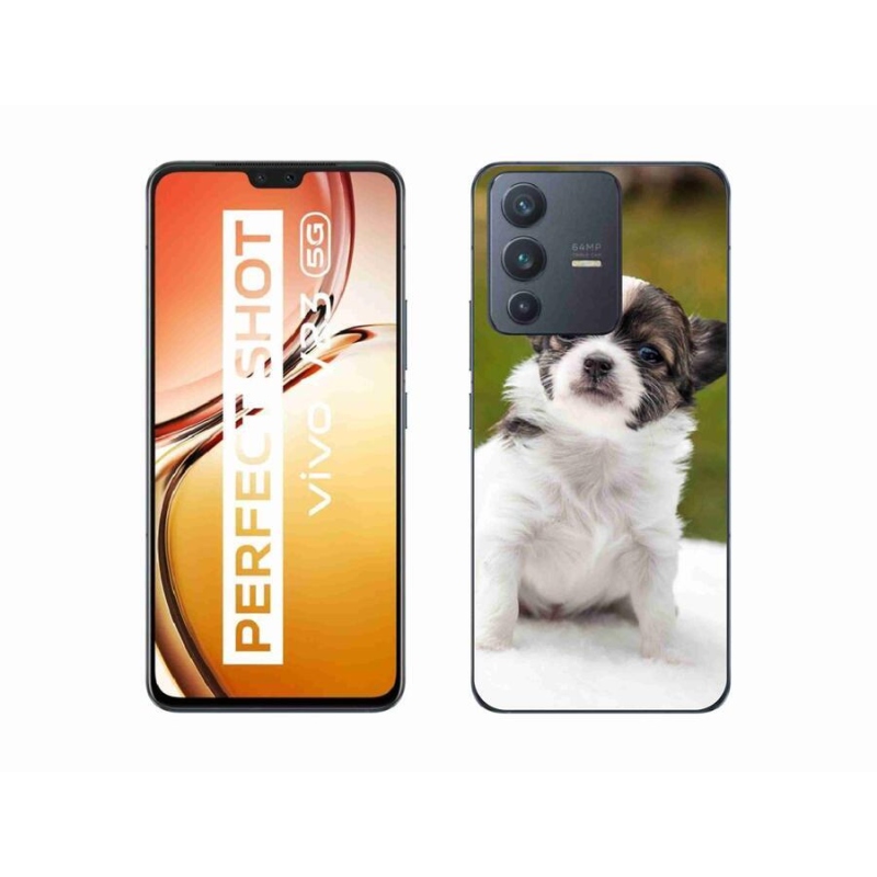 Gelový obal mmCase na mobil Vivo V23 5G - čivava 4