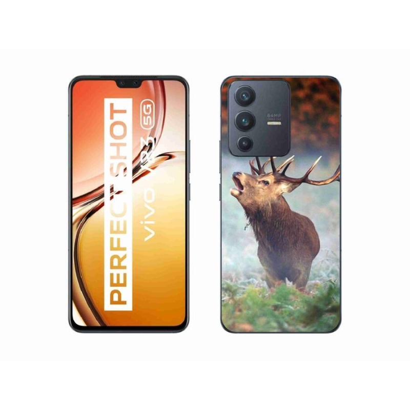 Gelový obal mmCase na mobil Vivo V23 5G - jelen 2