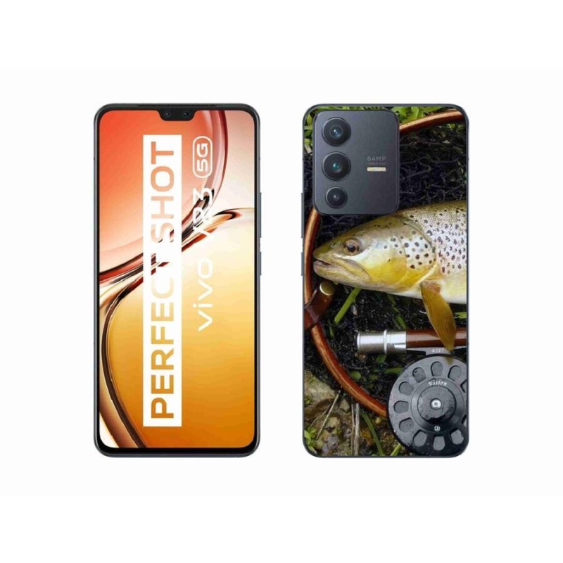 Gelový obal mmCase na mobil Vivo V23 5G - pstruh 2