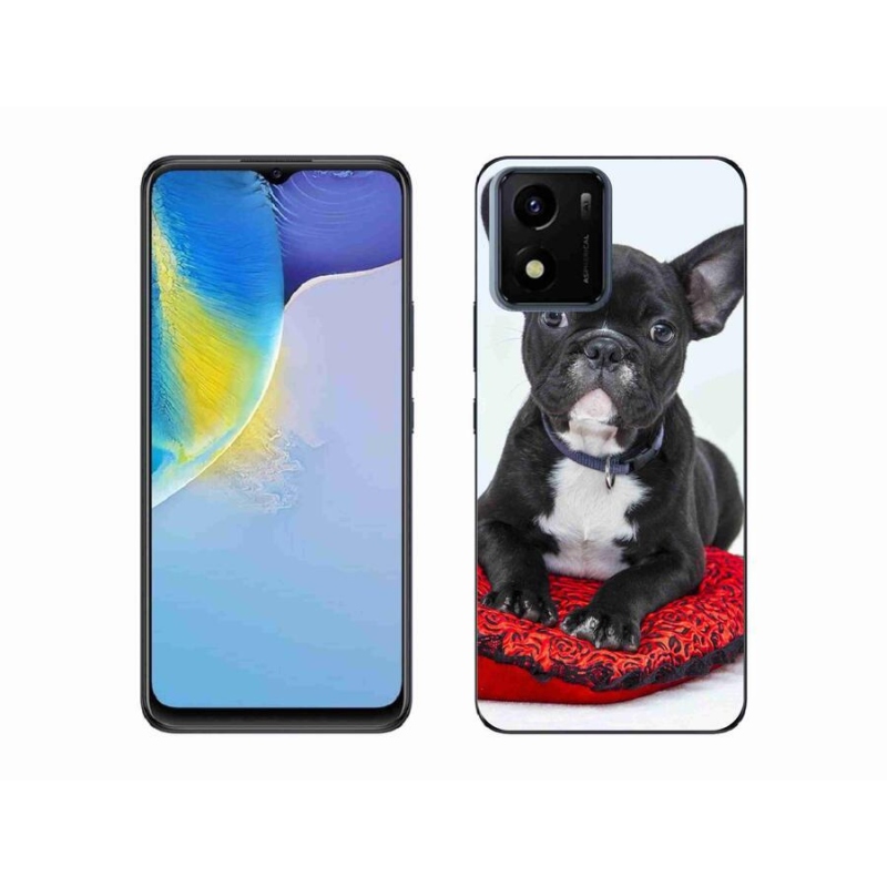 Gelový obal mmCase na mobil Vivo Y01 - buldok