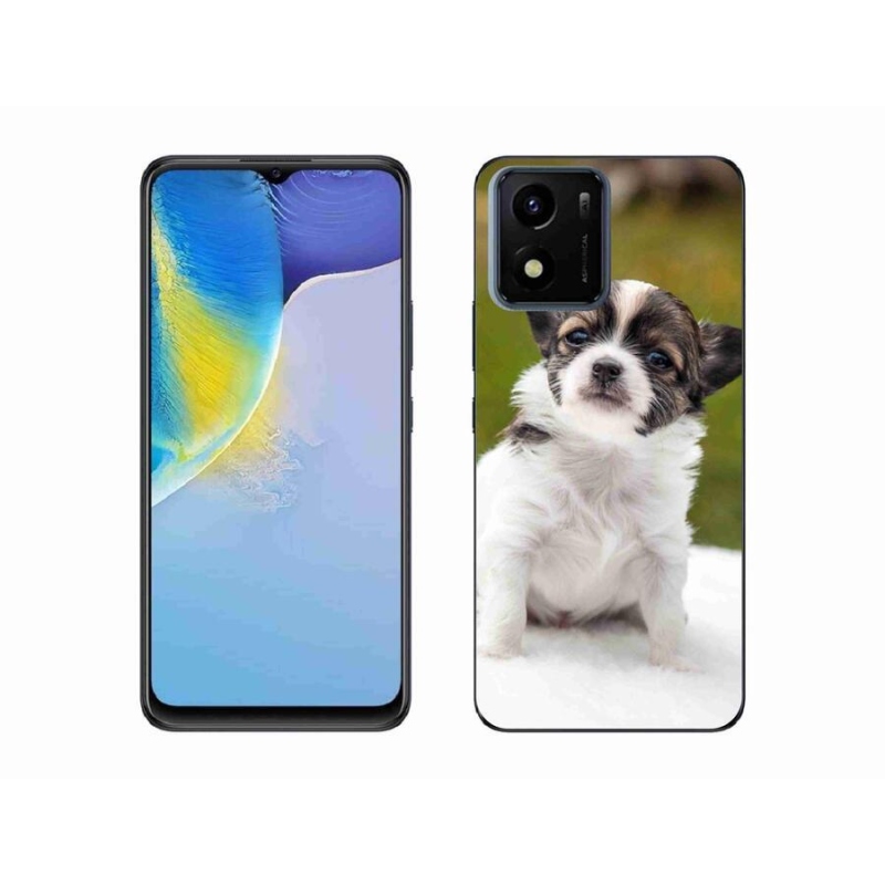 Gelový obal mmCase na mobil Vivo Y01 - čivava 4
