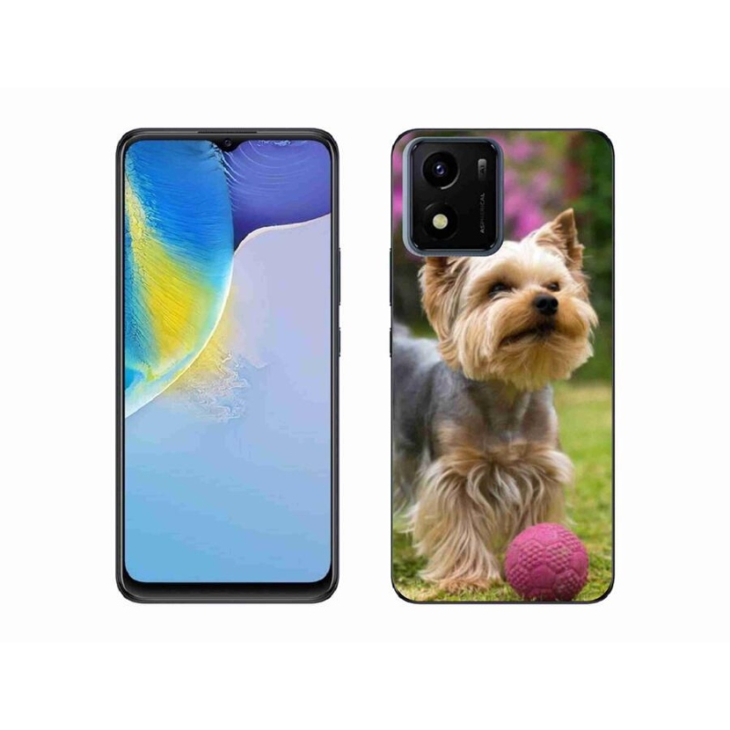Gelový obal mmCase na mobil Vivo Y01 - jorkšír 4