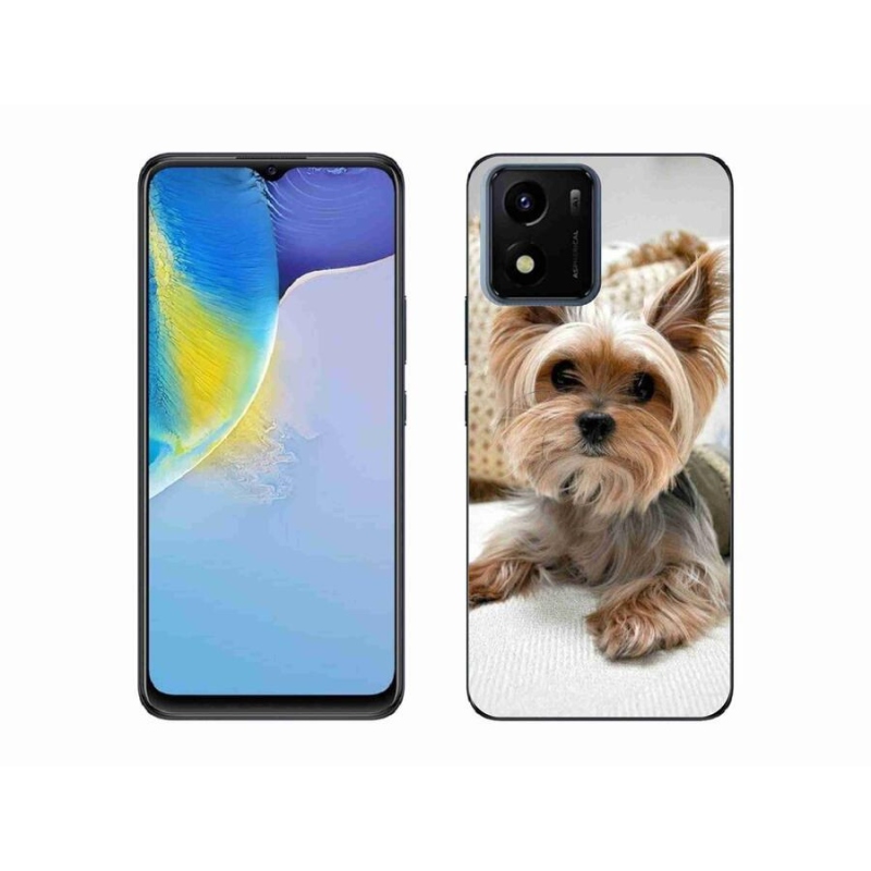 Gelový obal mmCase na mobil Vivo Y01 - jorkšír 5