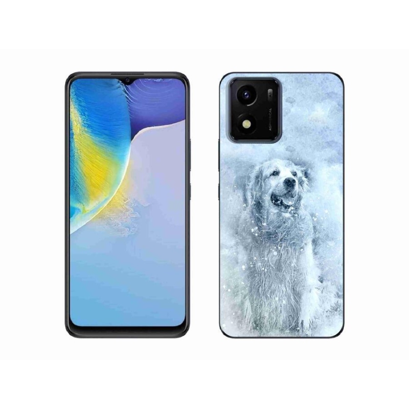 Gelový obal mmCase na mobil Vivo Y01 - retrívr