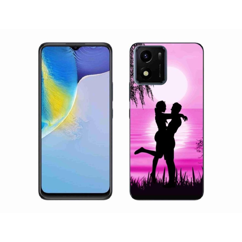 Gelový obal mmCase na mobil Vivo Y01 - západ slunce