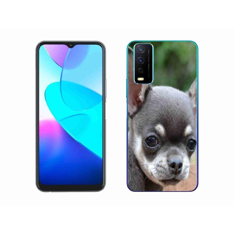 Gelový obal mmCase na mobil Vivo Y11s/Y20s - čivava