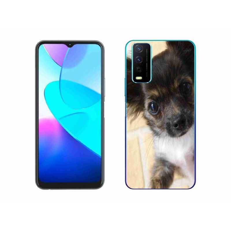 Gelový obal mmCase na mobil Vivo Y11s/Y20s - čivava 2