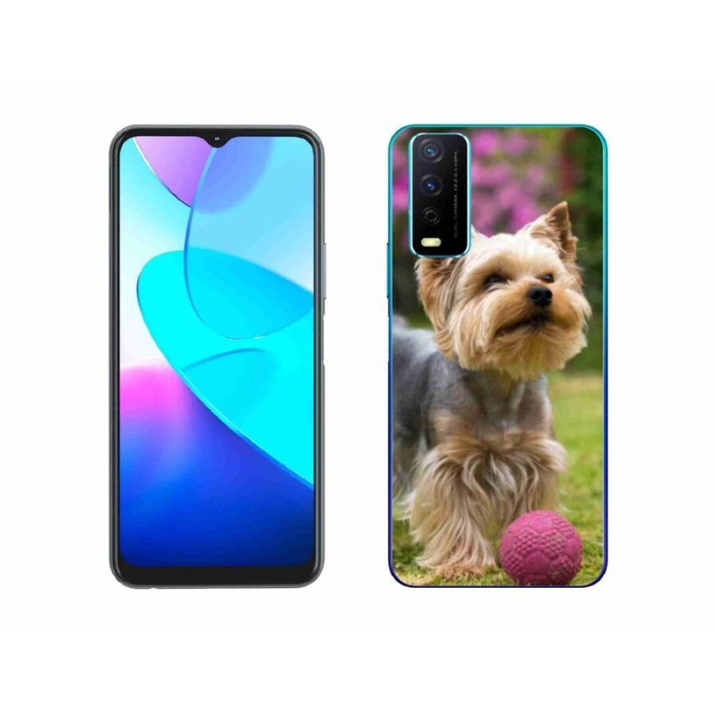Gelový obal mmCase na mobil Vivo Y11s/Y20s - jorkšír 4