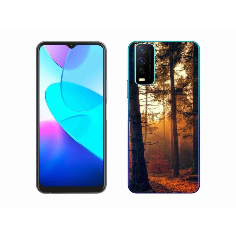 Gelový obal mmCase na mobil Vivo Y11s/Y20s - les