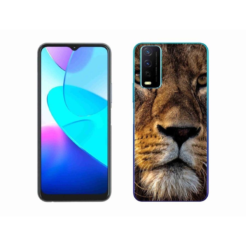 Gelový obal mmCase na mobil Vivo Y11s/Y20s - lev