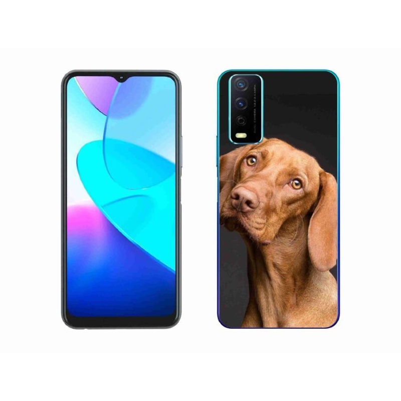 Gelový obal mmCase na mobil Vivo Y11s/Y20s - maďarský ohař