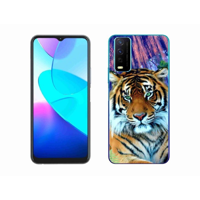 Gelový obal mmCase na mobil Vivo Y11s/Y20s - tygr