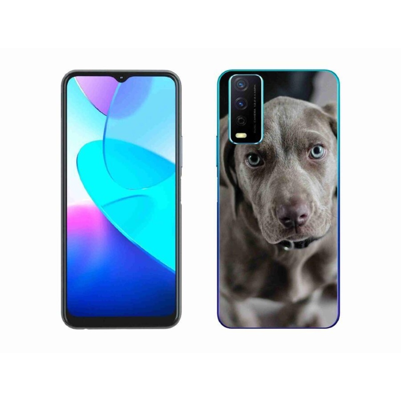 Gelový obal mmCase na mobil Vivo Y11s/Y20s - výmarský ohař
