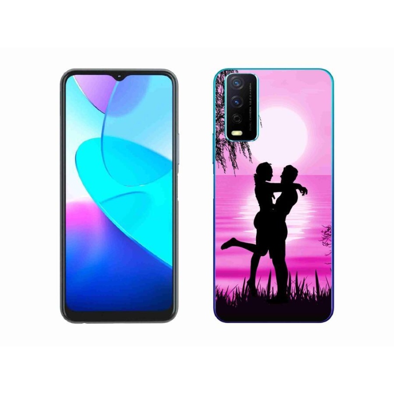 Gelový obal mmCase na mobil Vivo Y11s/Y20s - západ slunce