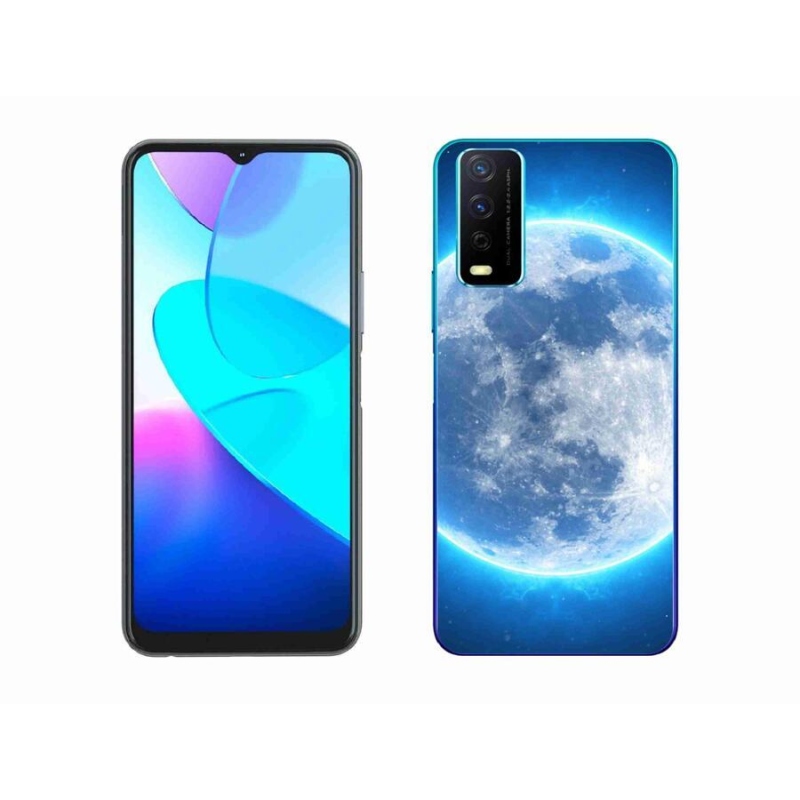 Gelový obal mmCase na mobil Vivo Y11s/Y20s - zeměkoule