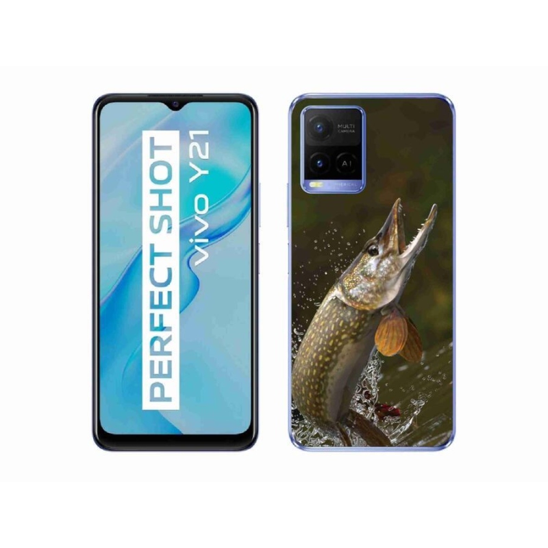 Gelový obal mmCase na mobil Vivo Y21/Y21s/Y33s - štika