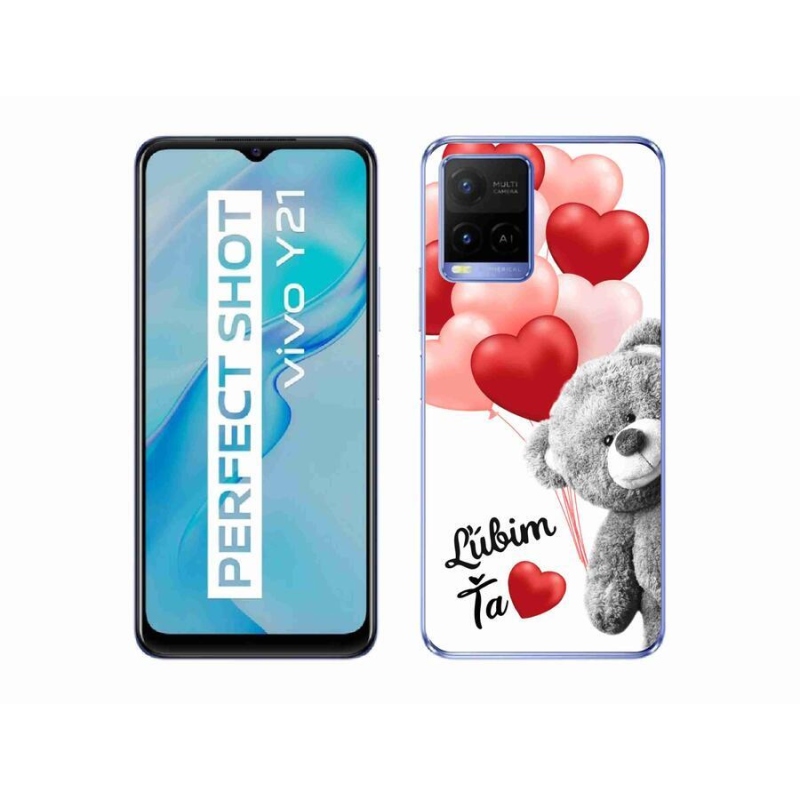 Gelový obal mmCase na mobil Vivo Y21/Y21s/Y33s - ľúbim ťa sk