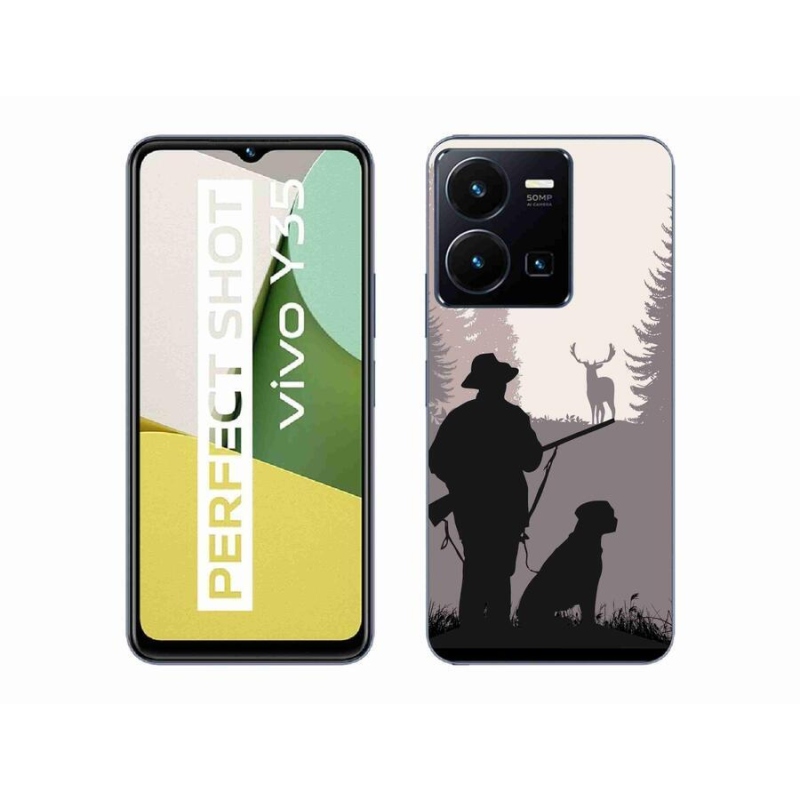 Gelový obal mmCase na mobil Vivo Y35 - lov 2