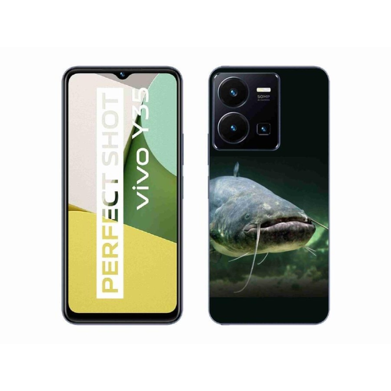 Gelový obal mmCase na mobil Vivo Y35 - sumec