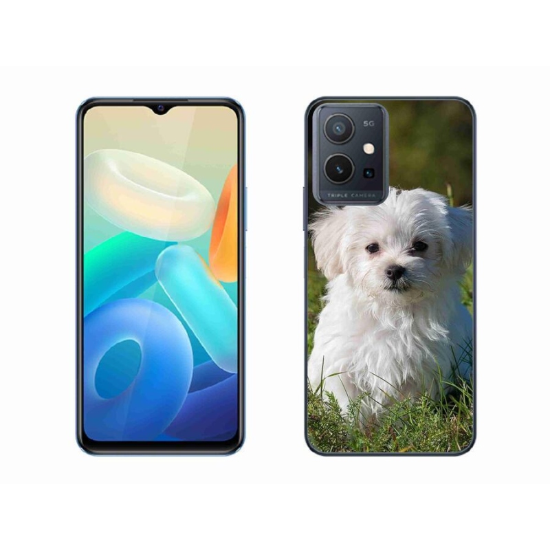 Gelový obal mmCase na mobil Vivo Y55 5G - bišonek