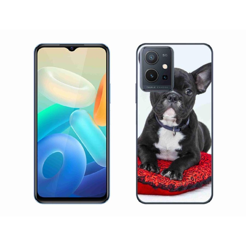 Gelový obal mmCase na mobil Vivo Y55 5G - buldok