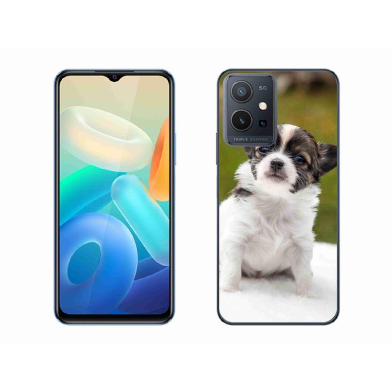 Gelový obal mmCase na mobil Vivo Y55 5G - čivava 4