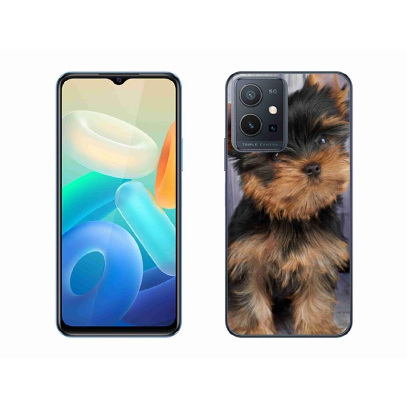 Gelový obal mmCase na mobil Vivo Y55 5G - jorkšír 9