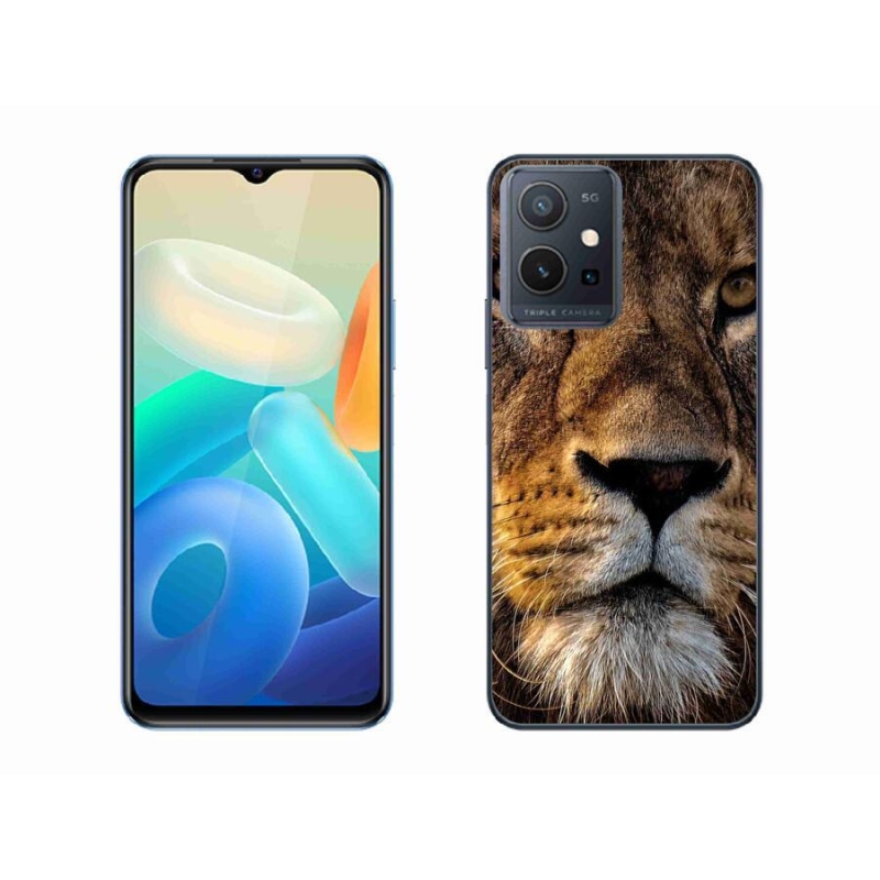 Gelový obal mmCase na mobil Vivo Y55 5G - lev