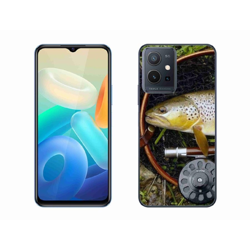 Gelový obal mmCase na mobil Vivo Y55 5G - pstruh 2