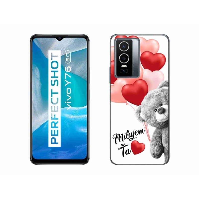 Gelový obal mmCase na mobil Vivo Y76 5G - milujem Ťa sk