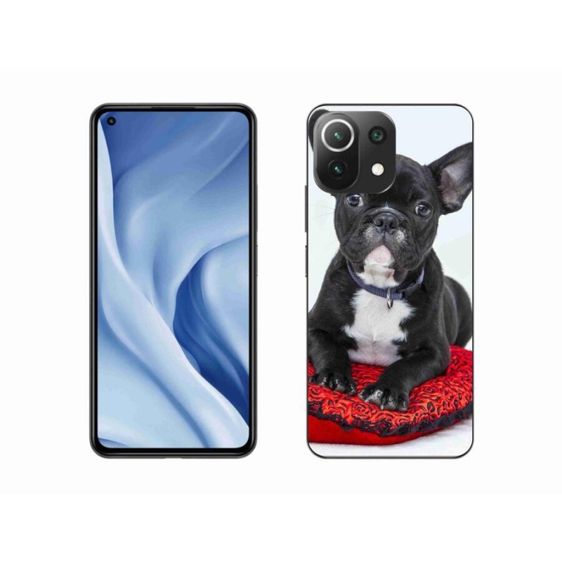 Gelový obal mmCase na mobil Xiaomi 11 Lite 5G NE - buldok