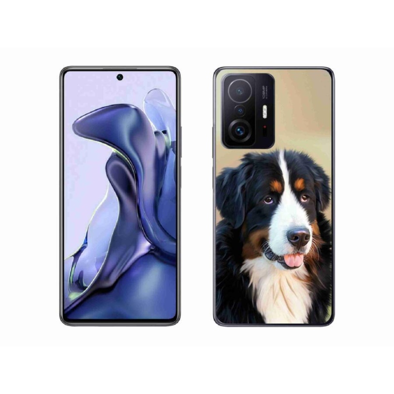 Gelový obal mmCase na mobil Xiaomi 11T - bernský salašnický pes