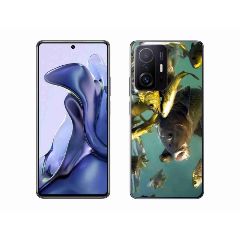 Gelový obal mmCase na mobil Xiaomi 11T - hejno ryb