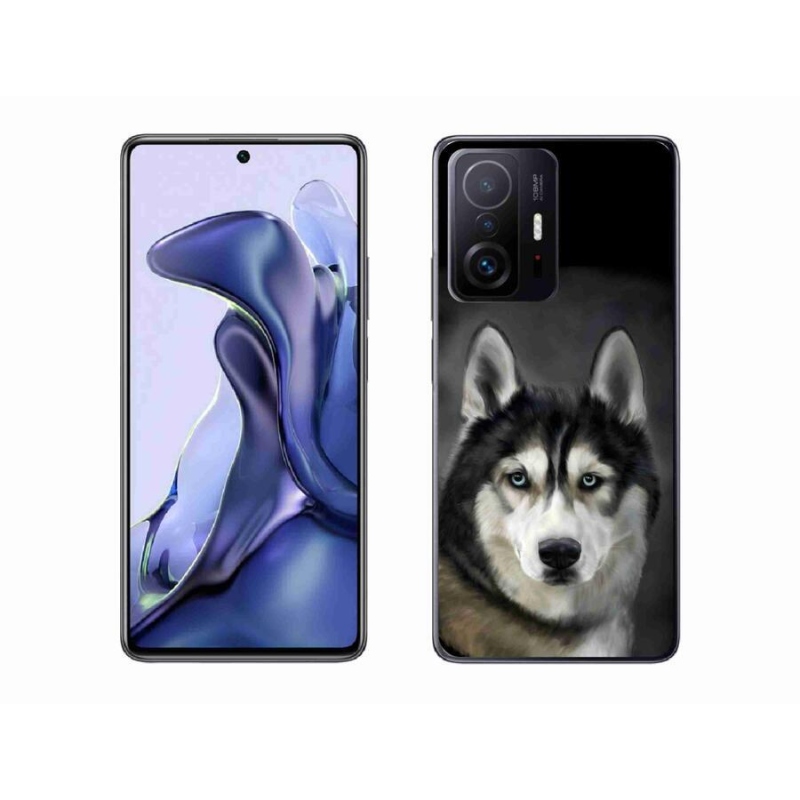 Gelový obal mmCase na mobil Xiaomi 11T - husky