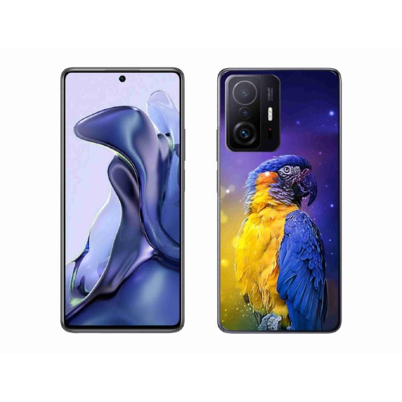 Gelový obal mmCase na mobil Xiaomi 11T - papoušek ara 1