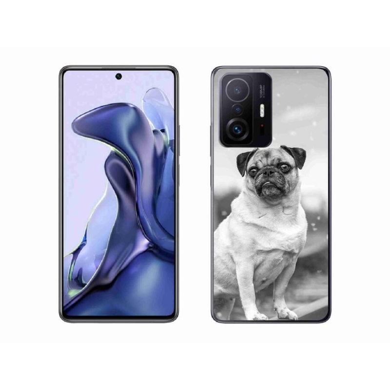 Gelový obal mmCase na mobil Xiaomi 11T Pro - mops