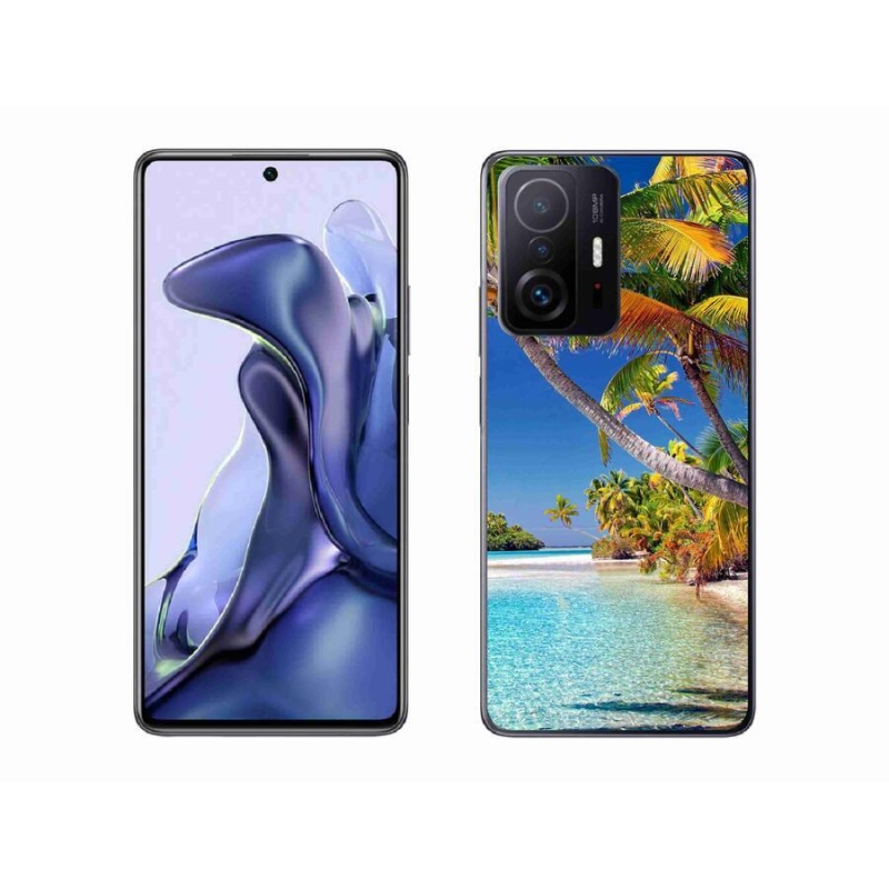 Gelový obal mmCase na mobil Xiaomi 11T Pro - mořská pláž