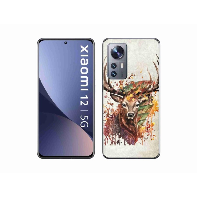 Gelový obal mmCase na mobil Xiaomi 12 - jelen 1