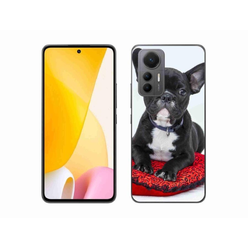Gelový obal mmCase na mobil Xiaomi 12 Lite - buldok